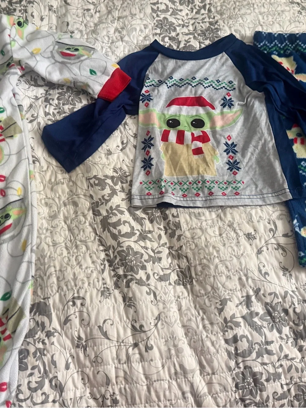 Lot of two Grogu aka Baby Yoda 24 months and 2t pjs